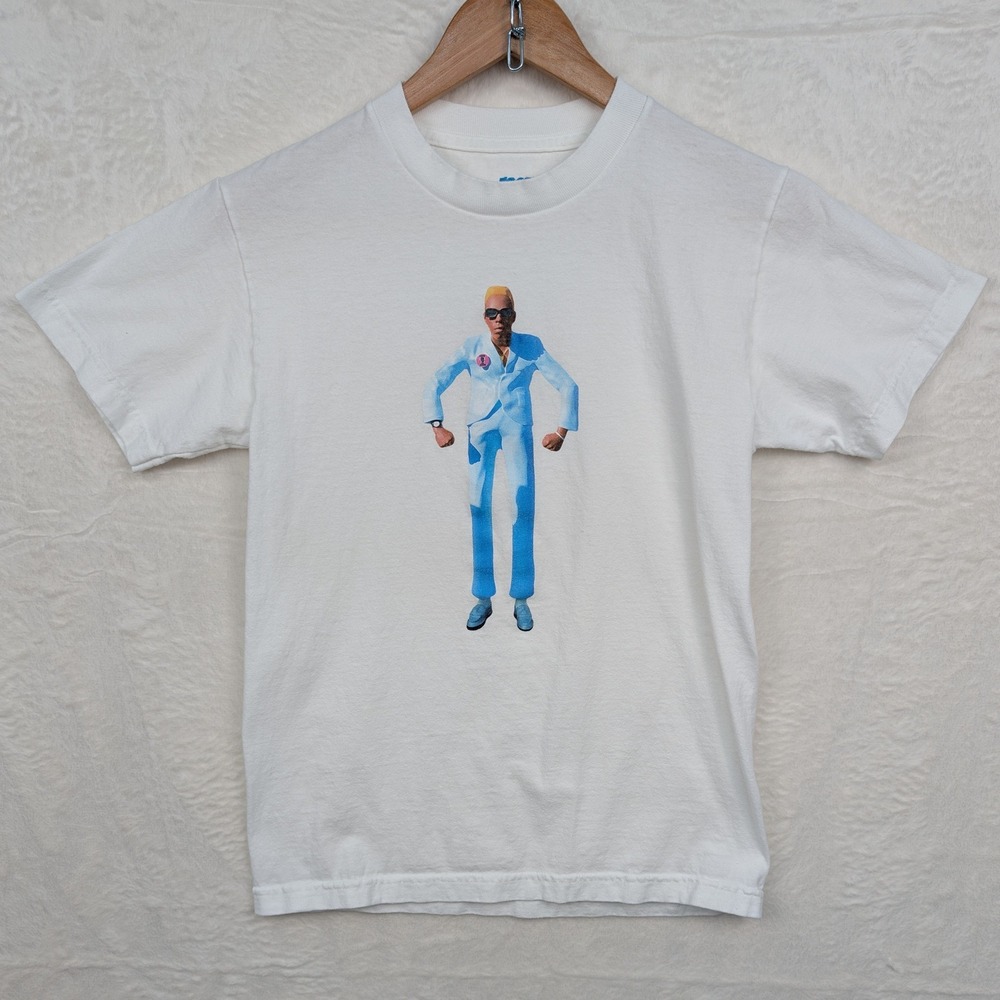 Tyler The Creator Golf Wang T-Shirt Men's S White Blue Suit IGOR Tour Merch